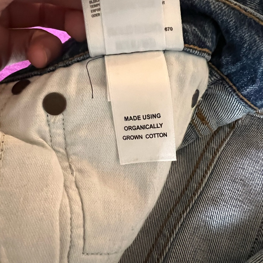 Agolde Riley High Rise Jeans Sz 29 - Picture 7 of 7